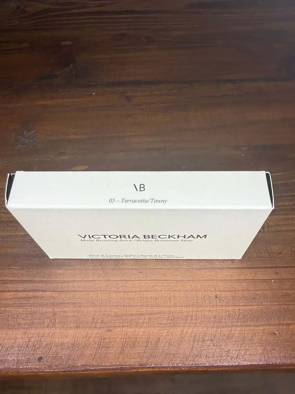 NIB! Victoria Beckham Beauty Matte Bronzing Brick 05 Terracotta/Tawny